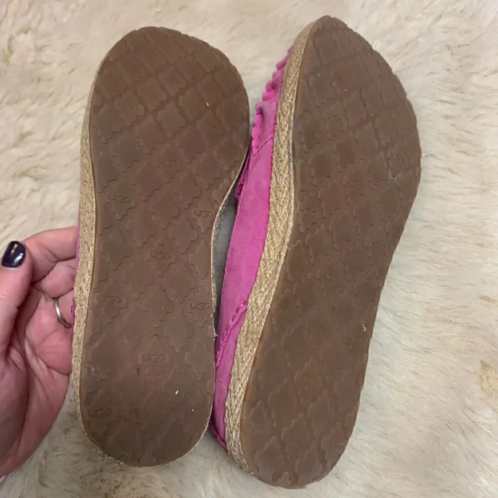 UGG Marah Moccasin in Fuschia size 6.5 - Picture 8 of 8